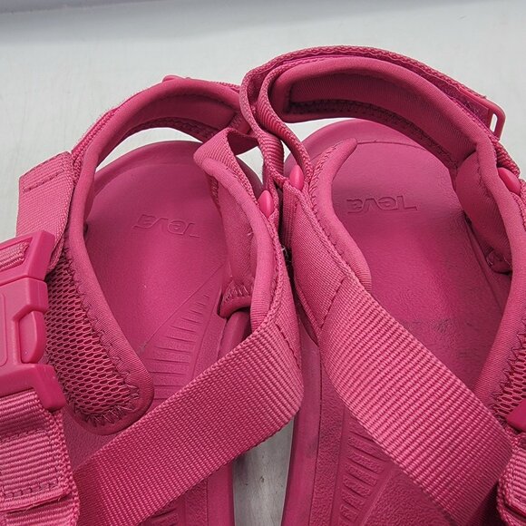 Teva Hurricane Verge Womens 13 Hot Pink Sandals Beach Summer Casual 1121535 - Picture 9 of 13